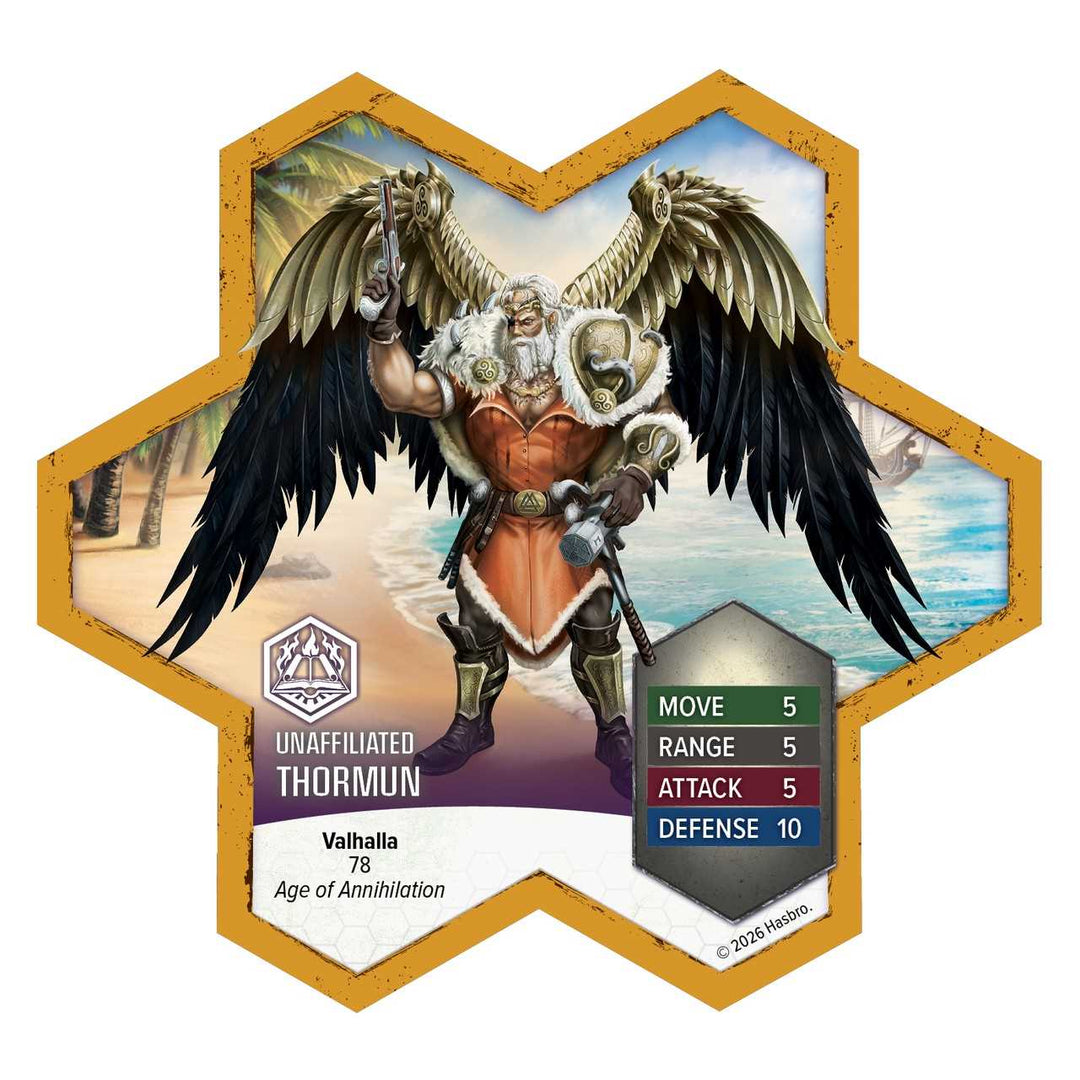 Heroscape Thormun and Kraken Army Expansion Miniatures Game Expansion