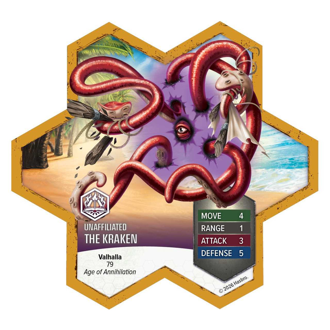 Heroscape Thormun and Kraken Army Expansion Miniatures Game Expansion
