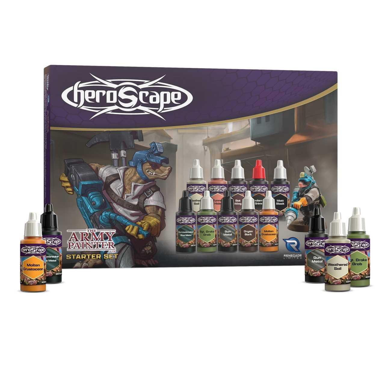 Heroscape Army Painter Starter Set Miniatures Game Accessory