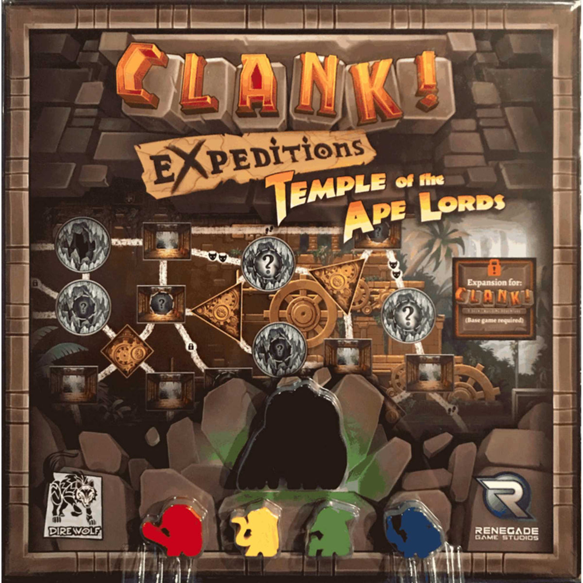 Clank Expeditions Temple of the Ape Lords Board Game by Direwolf 1