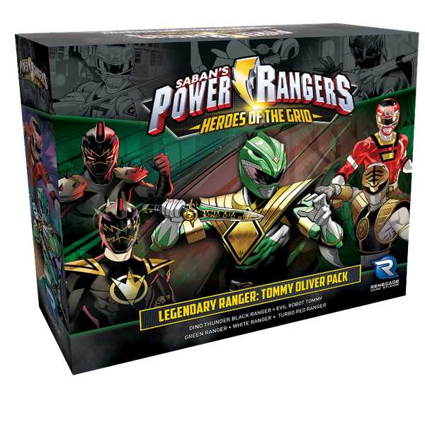 Power Rangers: Heroes of the Grid Legendary Ranger: Tommy Oliver Pack