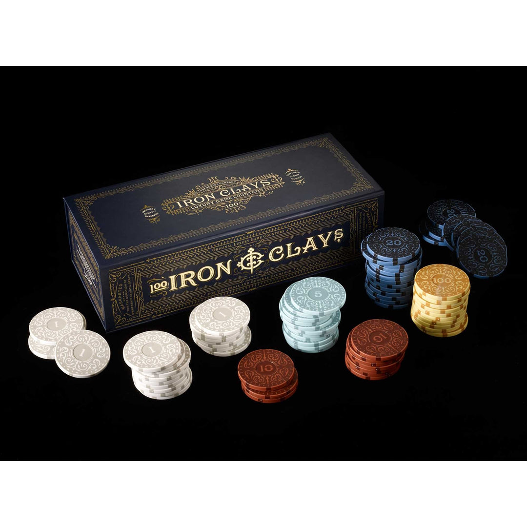 Iron Clays Retail Edition Gaming Counters