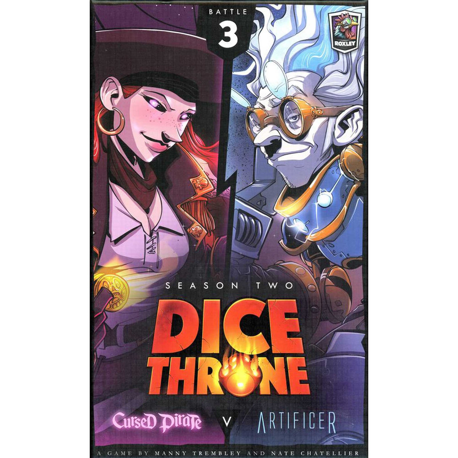 Dice Throne Season Two Box 3 Cursed Pirate VS Artificer Dice Set 1