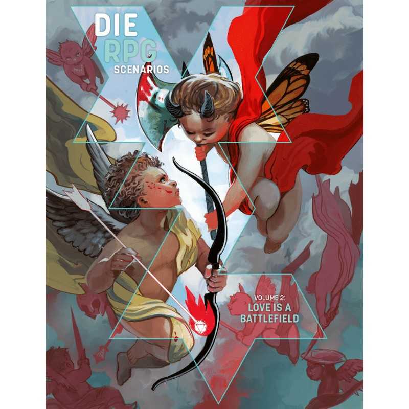 DIE RPG Scenarios Vol 2 Love is a Battlefield Roleplaying Game Book
