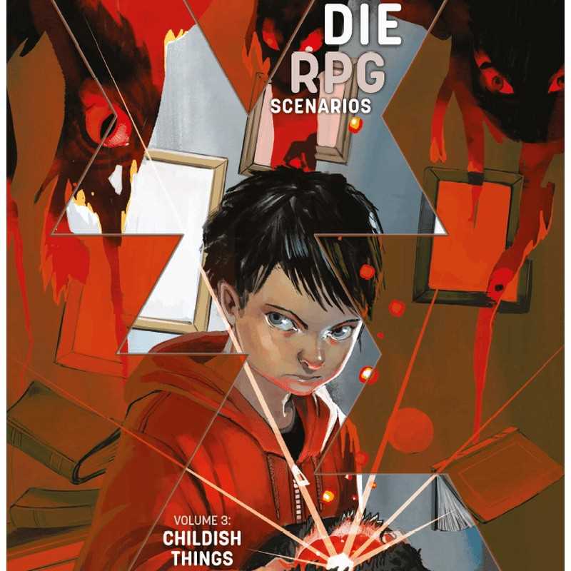 DIE RPG Scenarios Vol 3 Childish Things Roleplaying Game Book