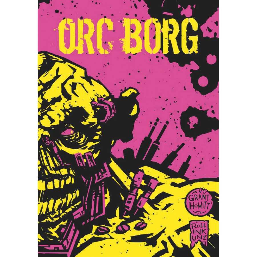 ORC BORG Neon Roleplaying Game Book