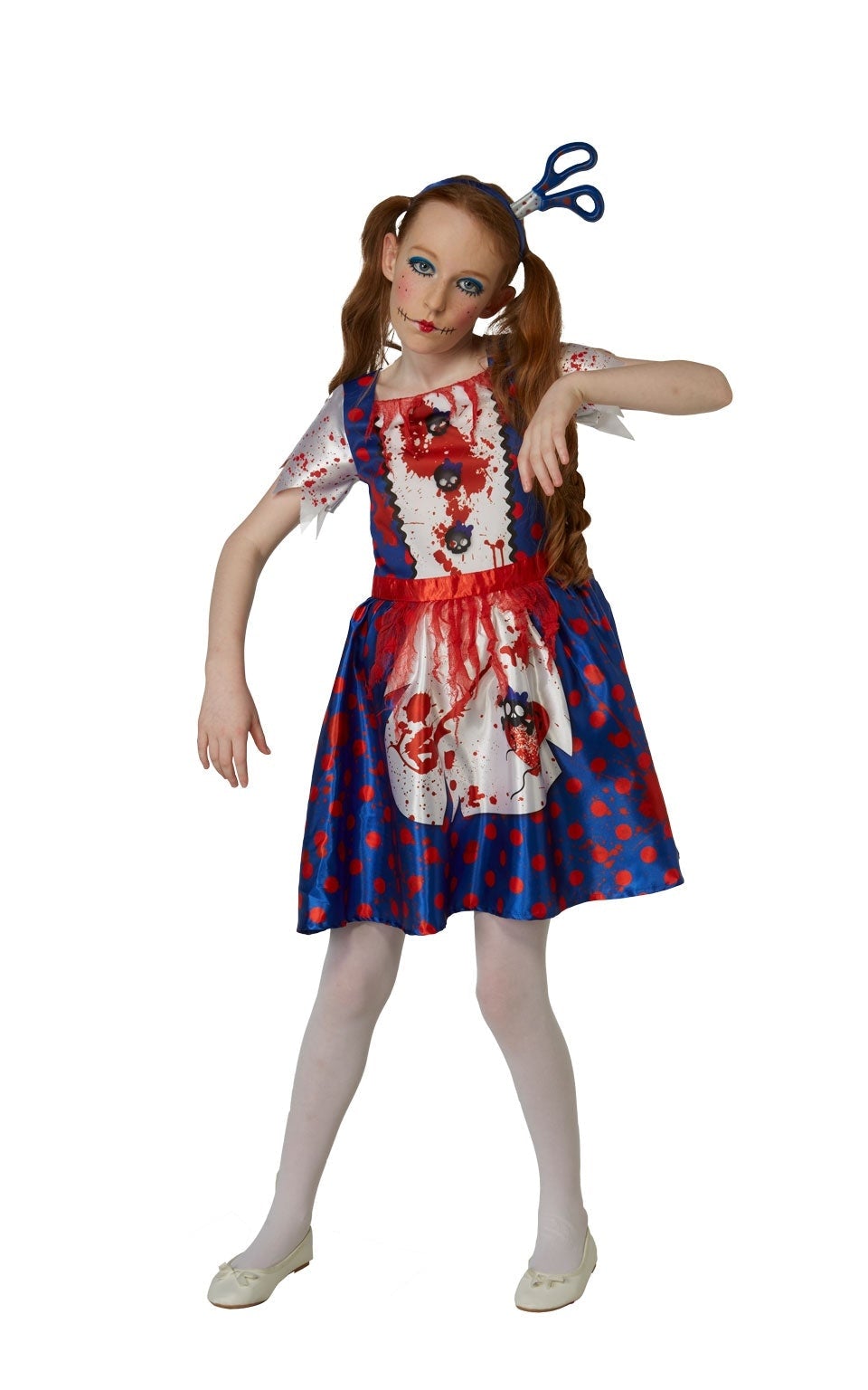 Rag Doll Bloody Kids Costume 2