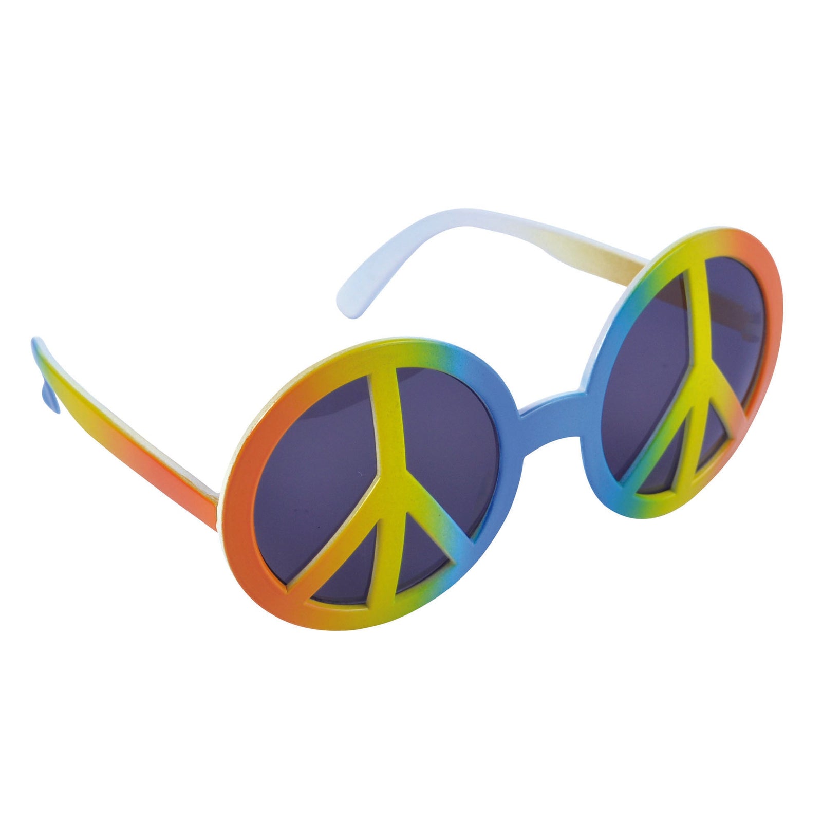 Rainbow Peace Glasses Joke Costume Accessory 1