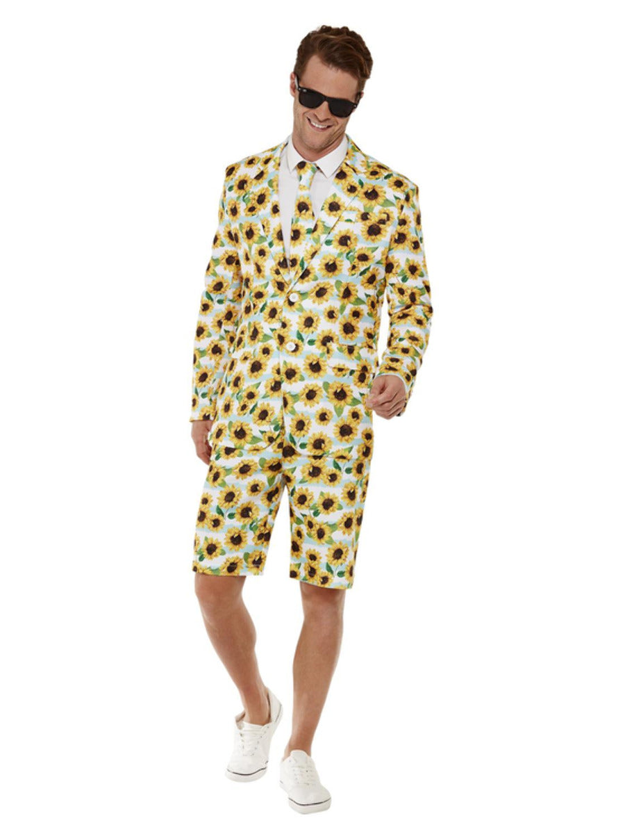 Ray Of Sunshine Sunflower Stand Out Suit Adult Yellow 4