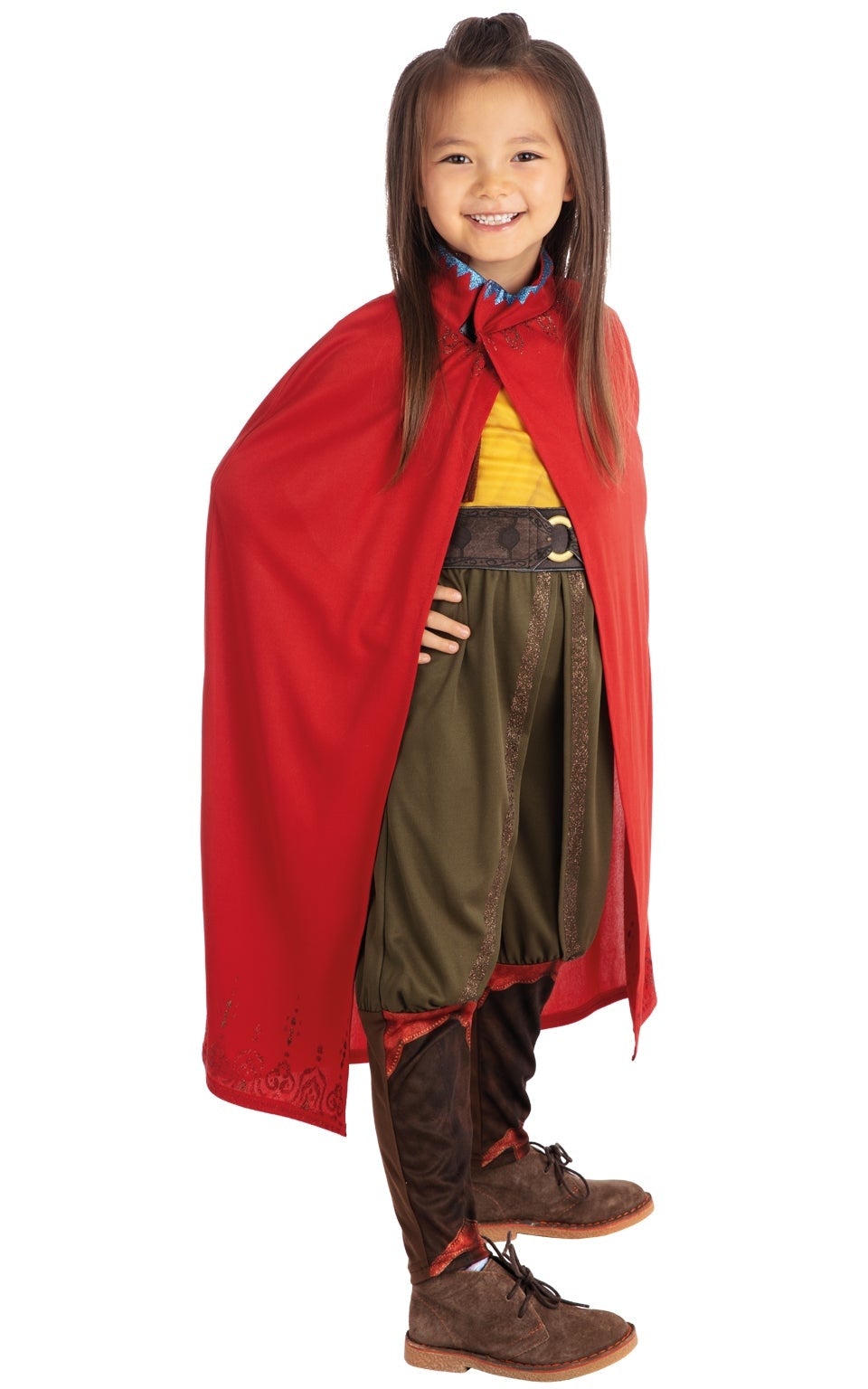 Raya Stand Alone Red Cloak Costume 2