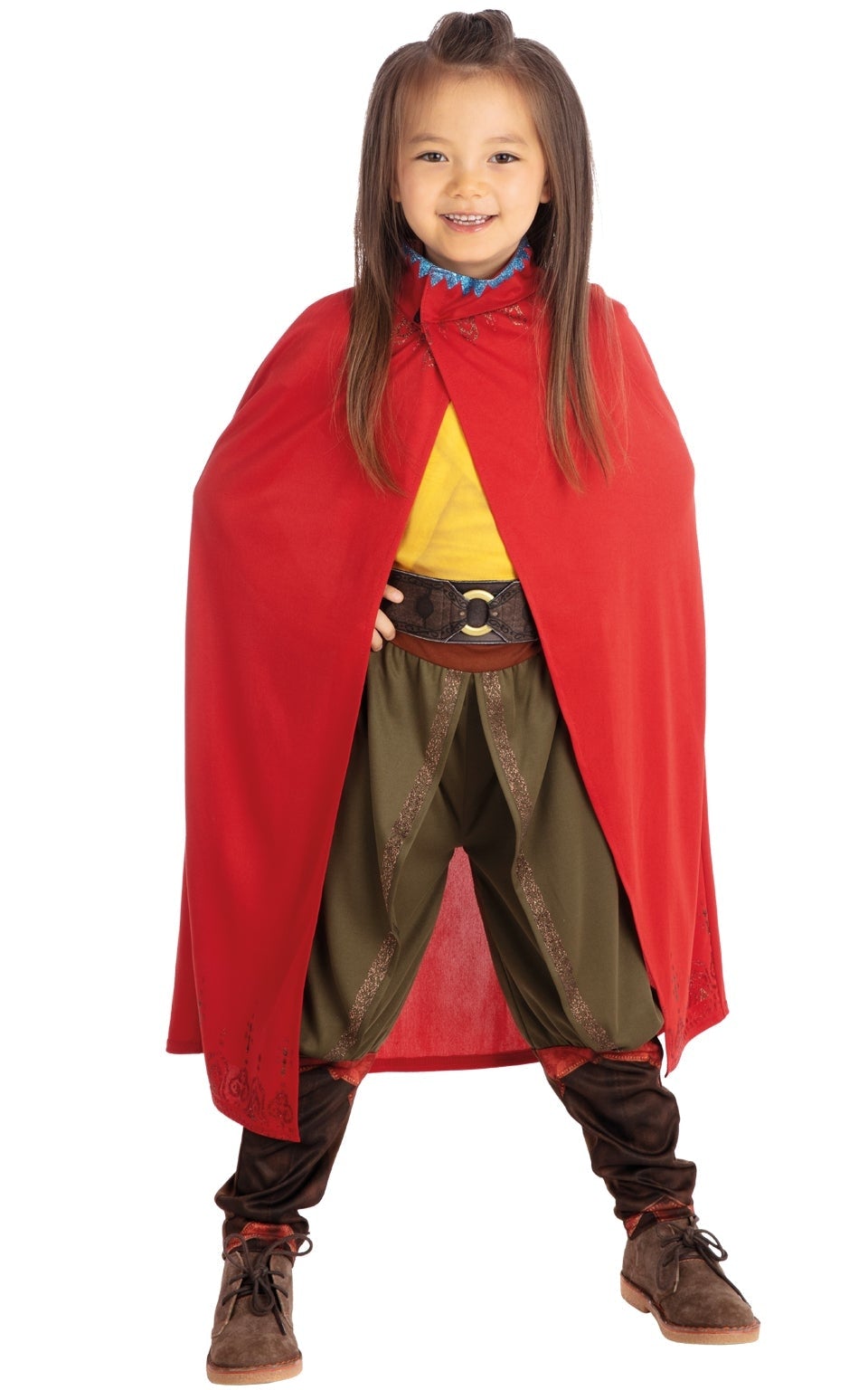 Raya Stand Alone Red Cloak Costume 1