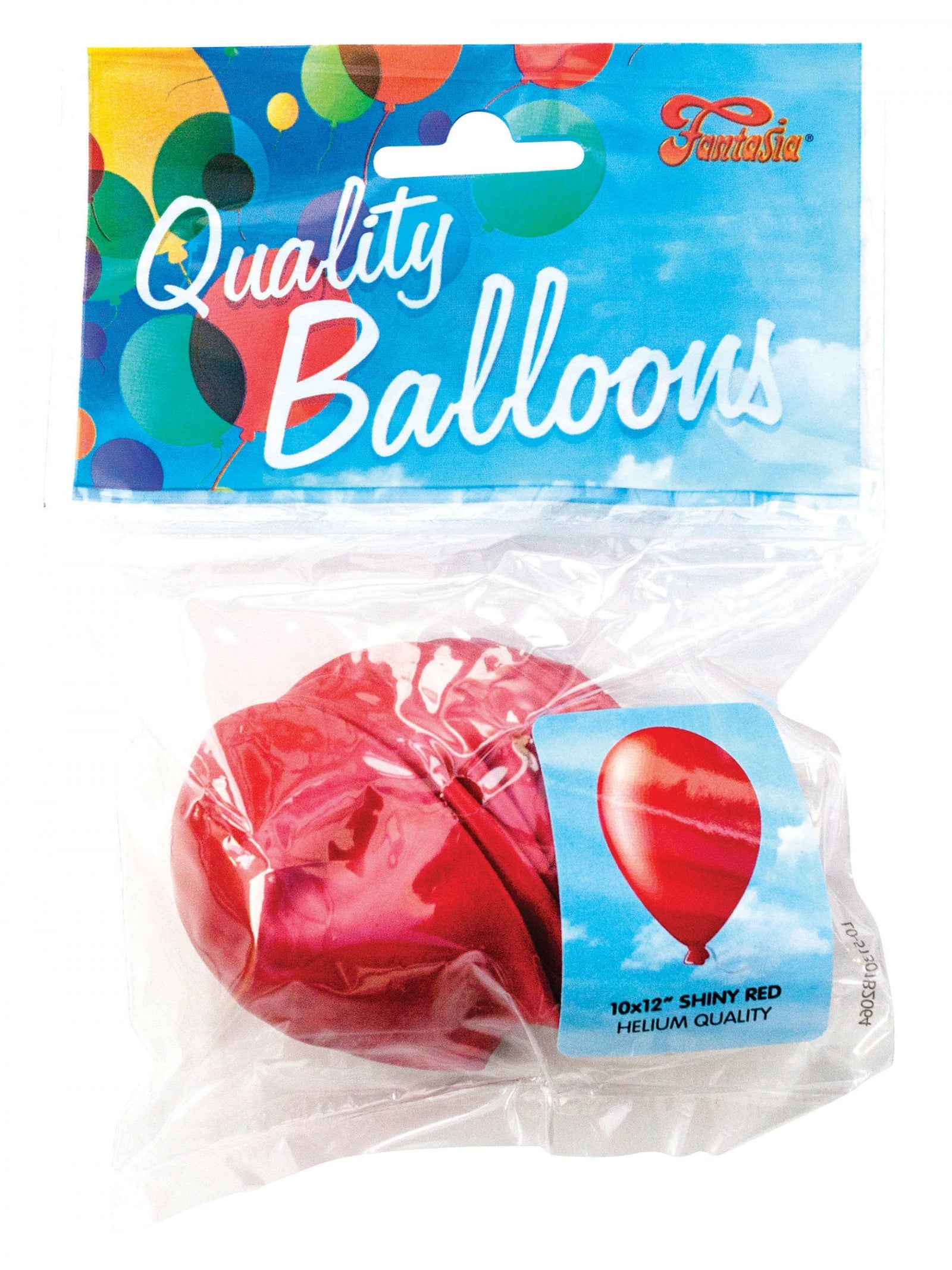 Red Metallic Balloons 1