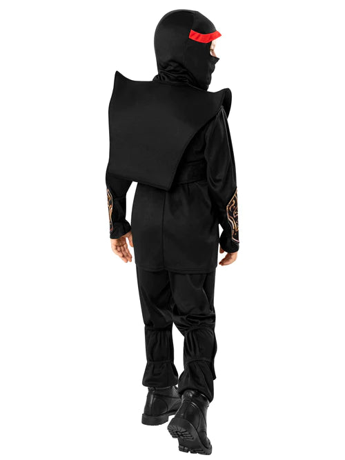 Red Ninja Costume for Kids 2