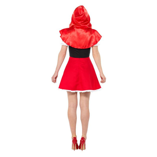 Red Riding Hood Lady Costume Red Adult 2