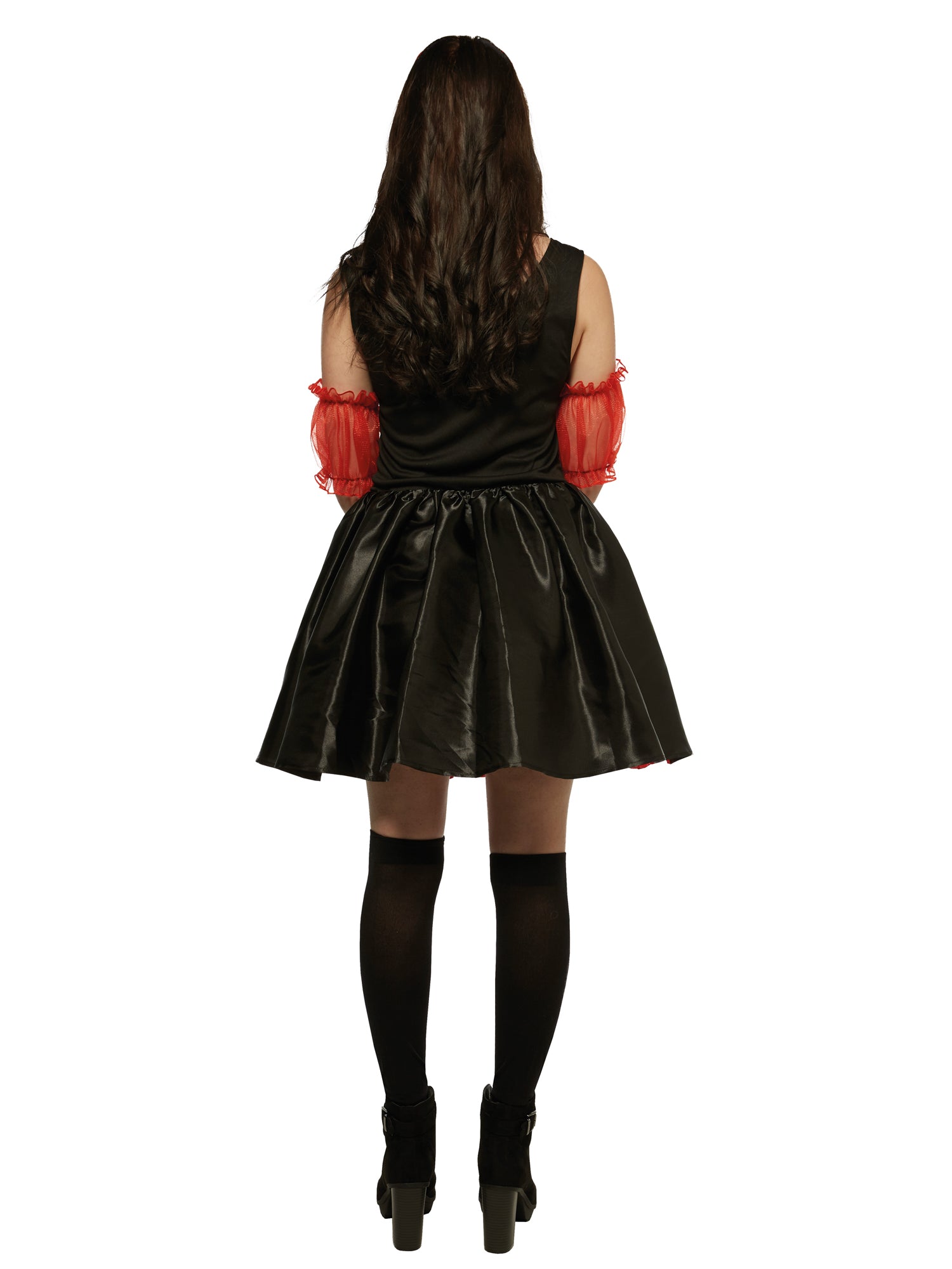 Red Rose Day Of The Dead Costume 2