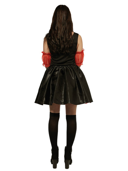 Red Rose Day Of The Dead Costume 2
