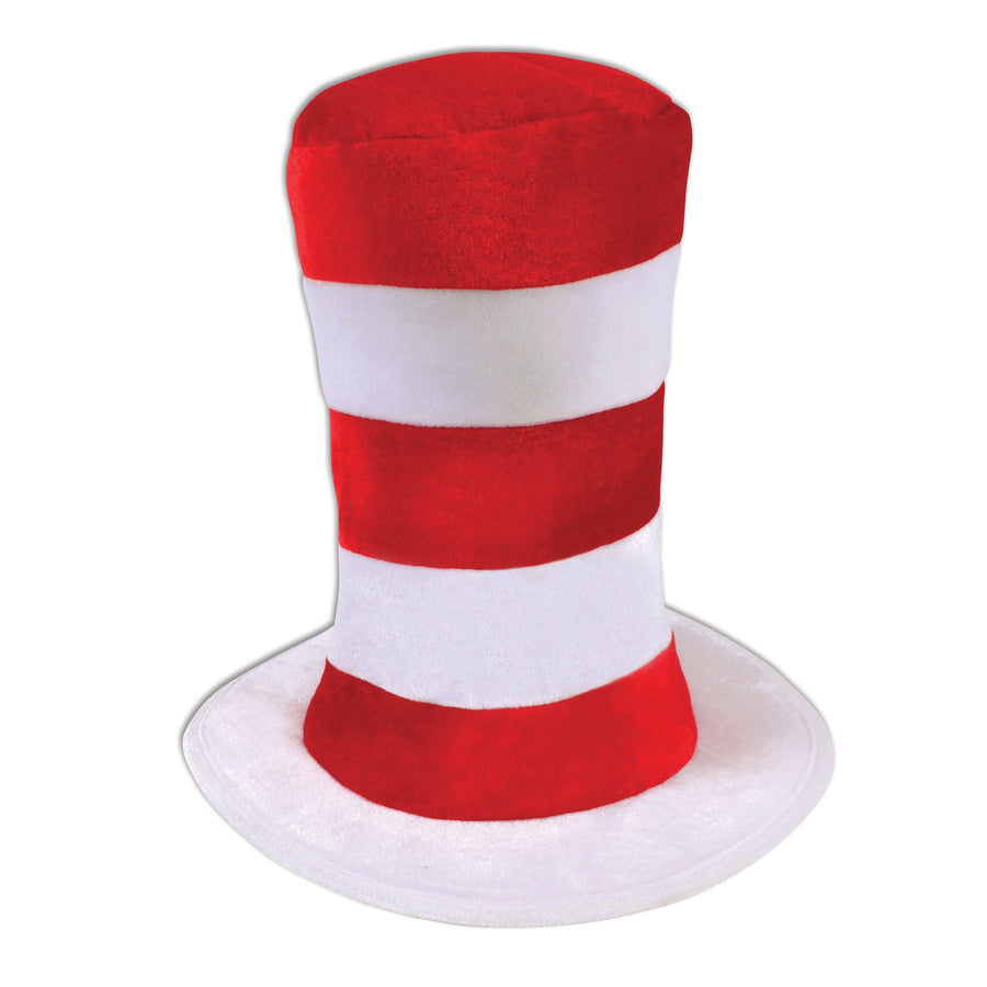 Red White Striped Top Hat Childs Dr Seuss Cat_1