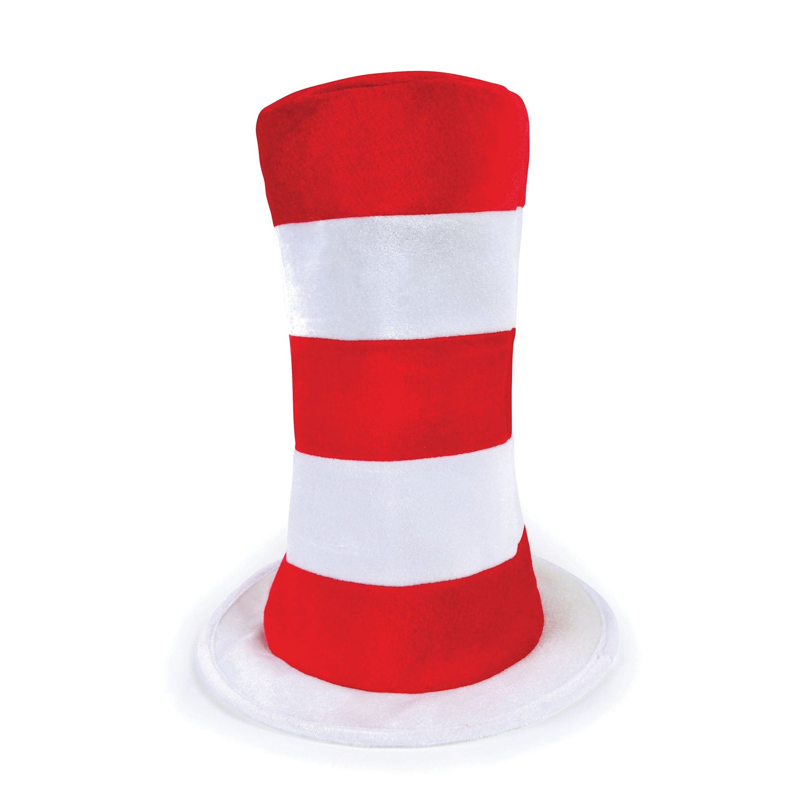 Red & White Striped Top Hat 1