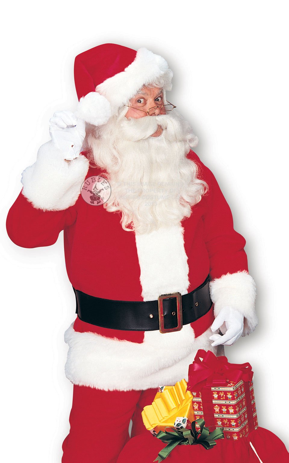 Regency Deluxe Plush Santa Suit Costume 1