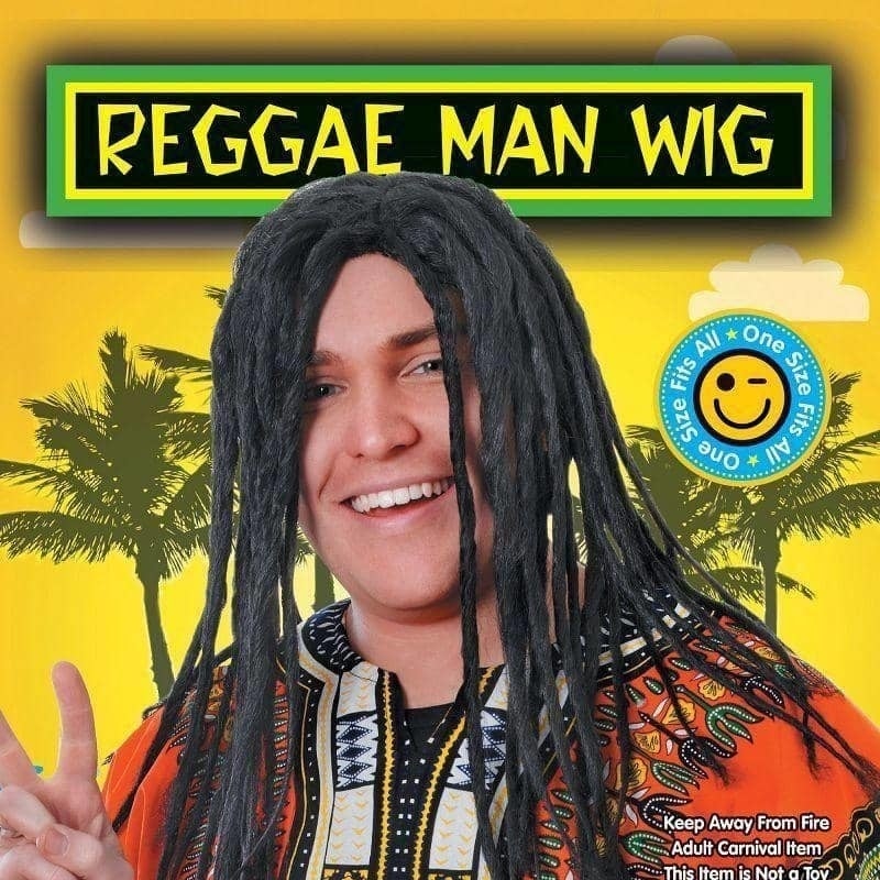 Reggae Man Wig Dreadlock Hair 2