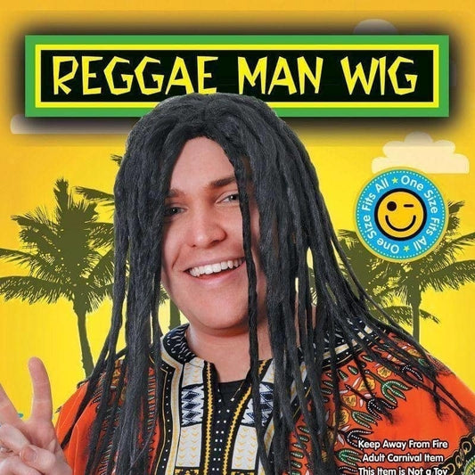 Reggae Man Wig Dreadlock Hair 2