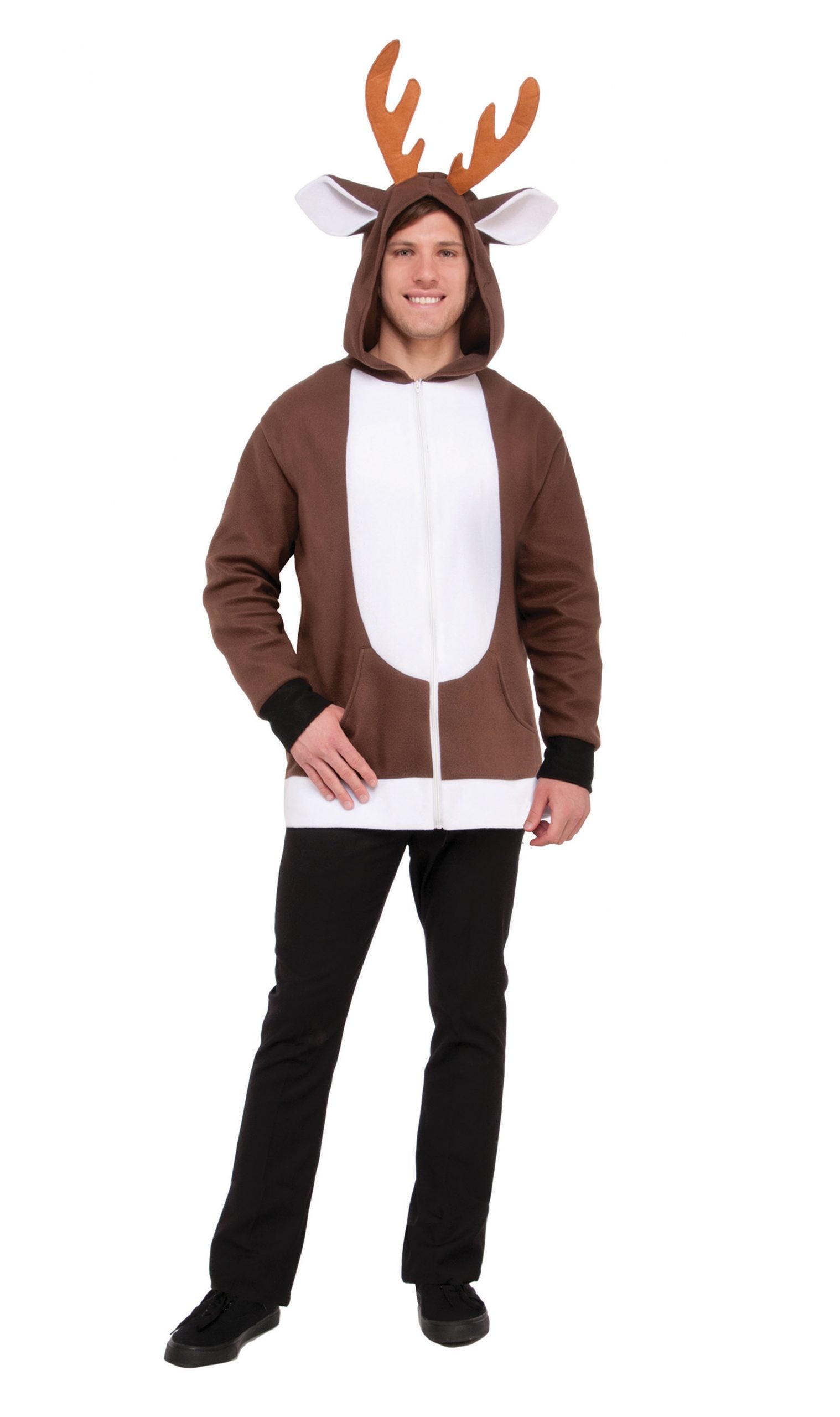 Reindeer Hoodie Unisex 1