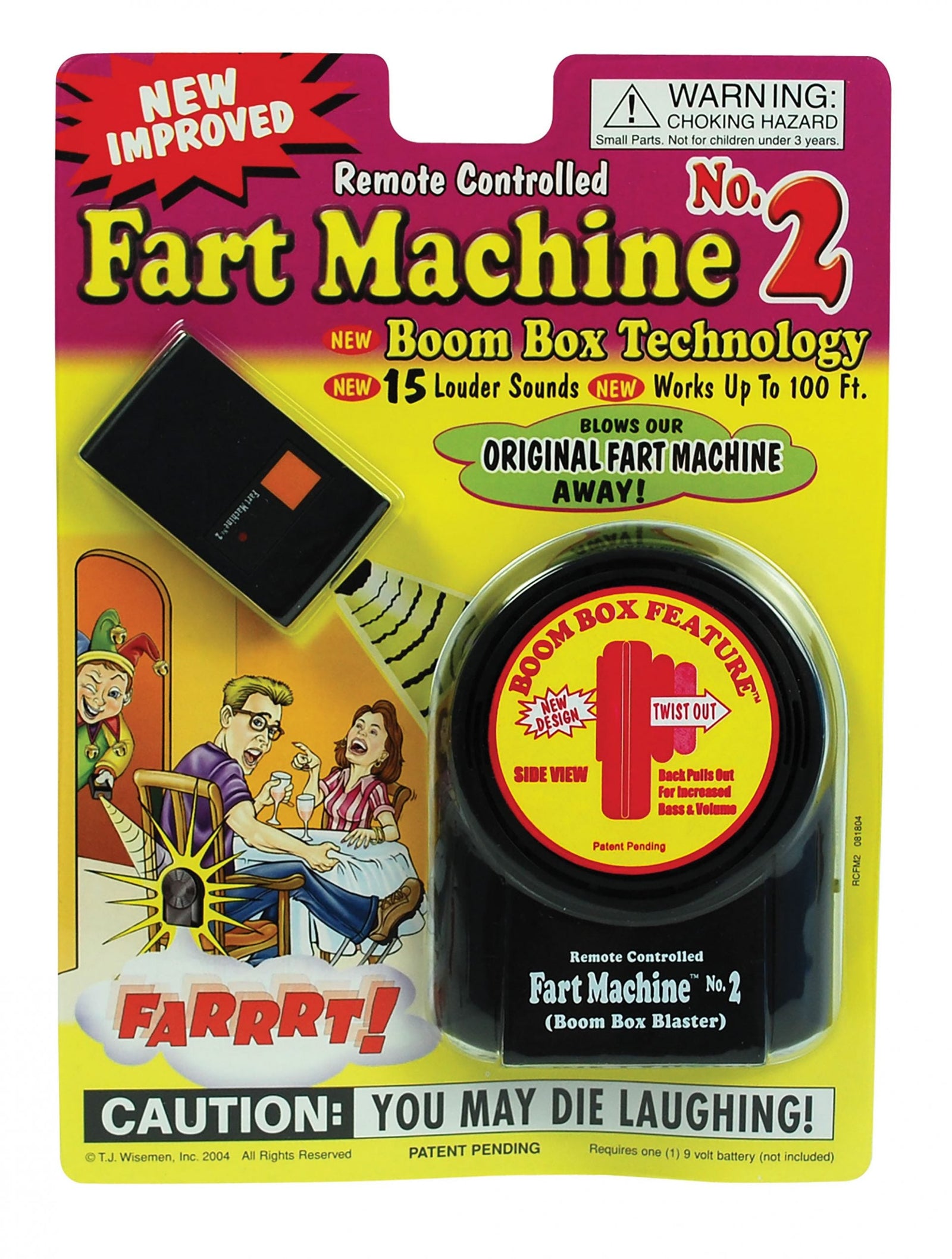 Remote Controlled Fart Machine Funny Novelty Noise Maker 1