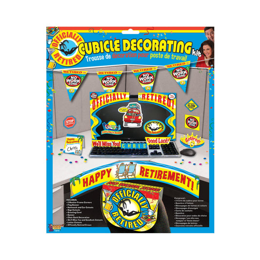 Retirement Cubicle Decor Kit 1
