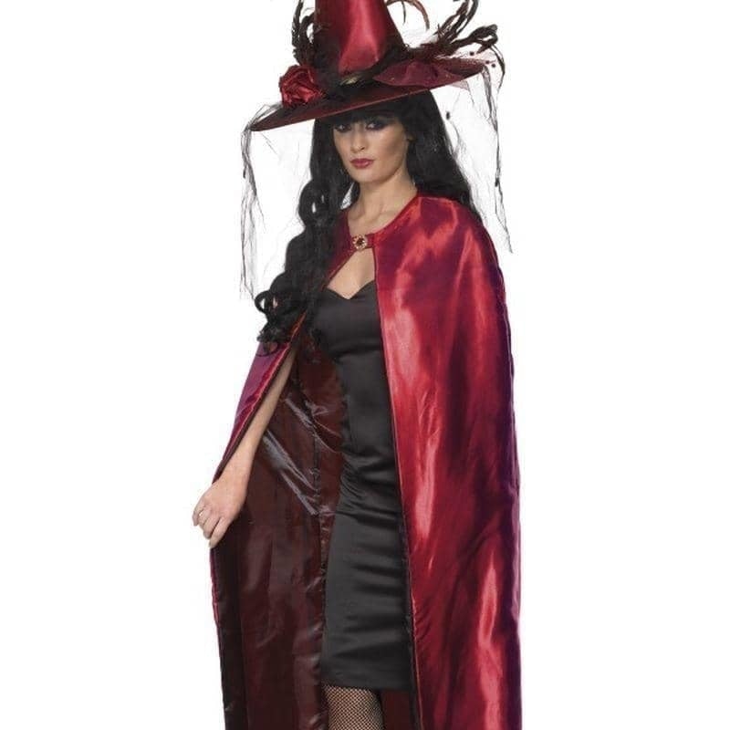 Reversible Cape Adult Red Black 1