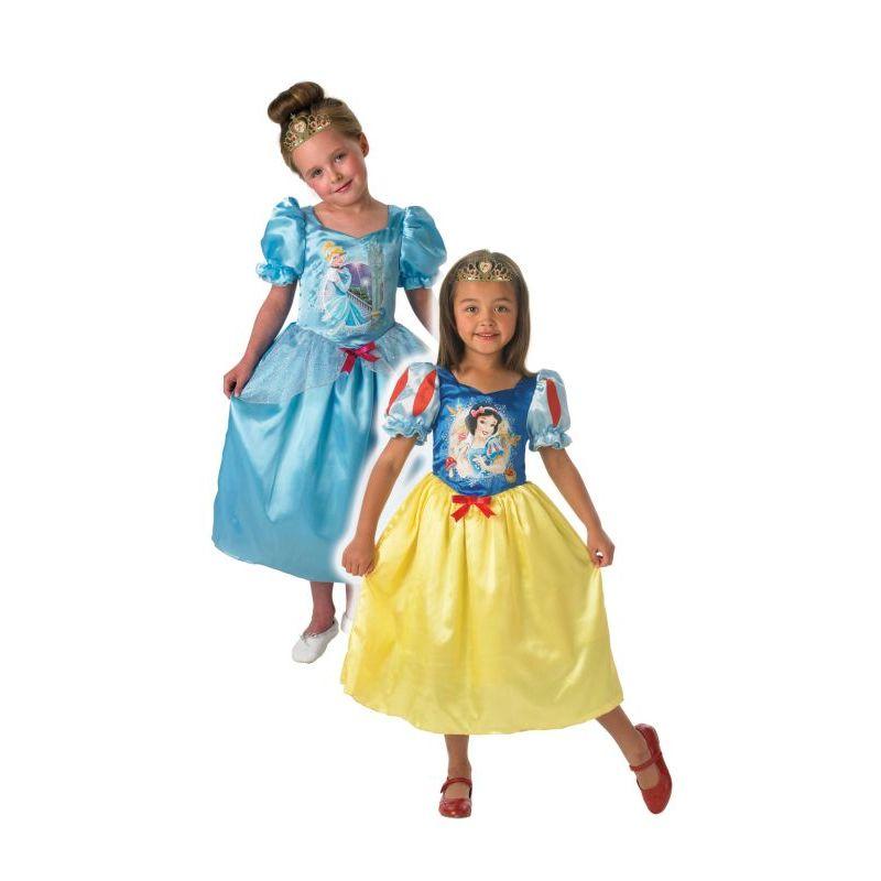 Reversible Cinderella Snow White Kids Costume_1