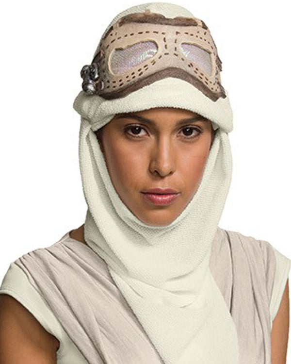 Rey Eye Mask with Hood Adult Scavenger Jedi Force Awakens 1