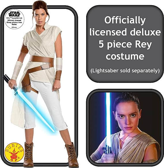 Rey Jedi Costume Star Wars Adult Jedi Robes Rise of Skywalker 2