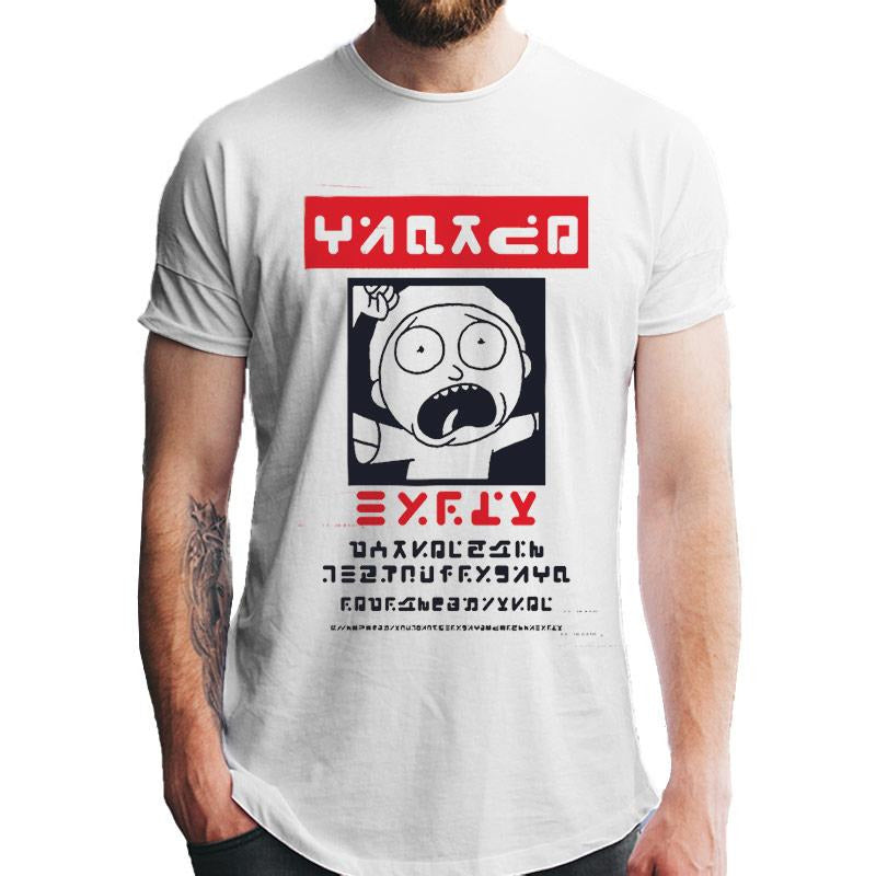 Rick And Morty Alien Wanted Poster Unisex T-Shirt Adult_1