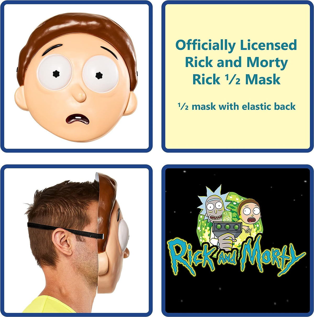 Rick and Morty Plastic Mask 4