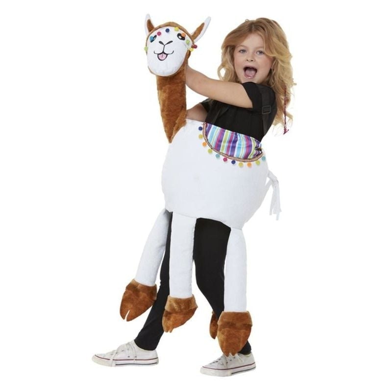Ride In Llama Kids Costume Adjustable Padded Tabard 1