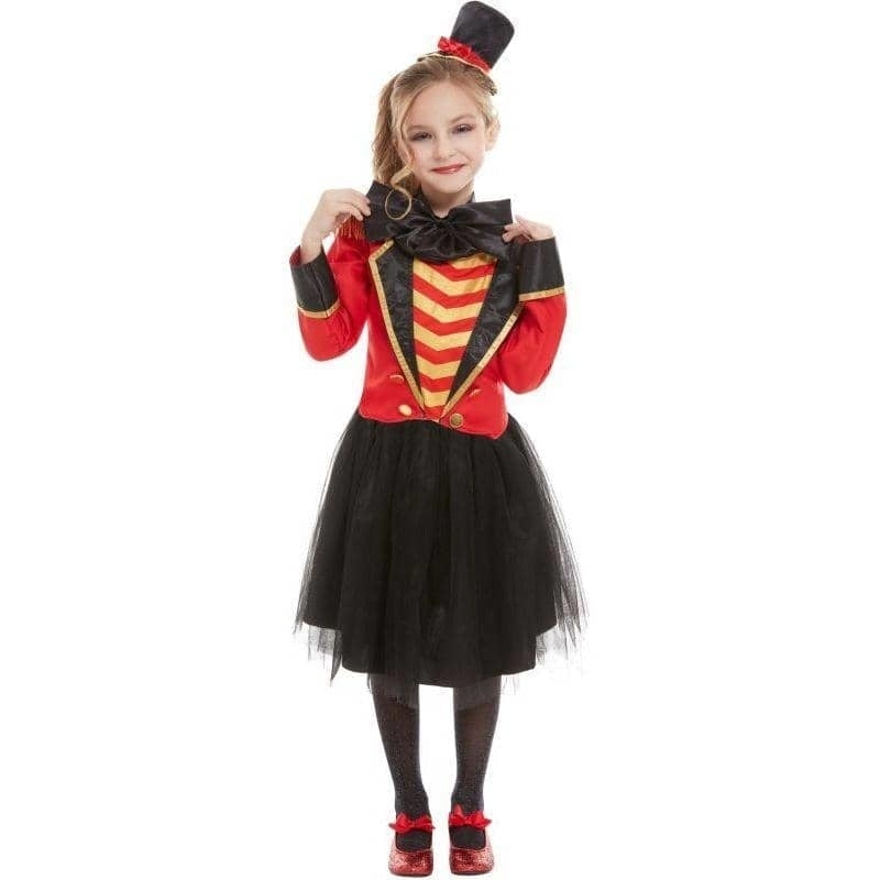 Ringmaster Costume Child Circus Red Deluxe_1