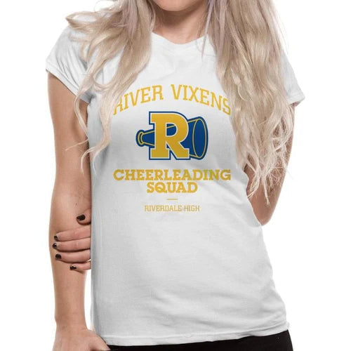 Riverdale Cheerleader Logo Fitted T-Shirt Adult_1