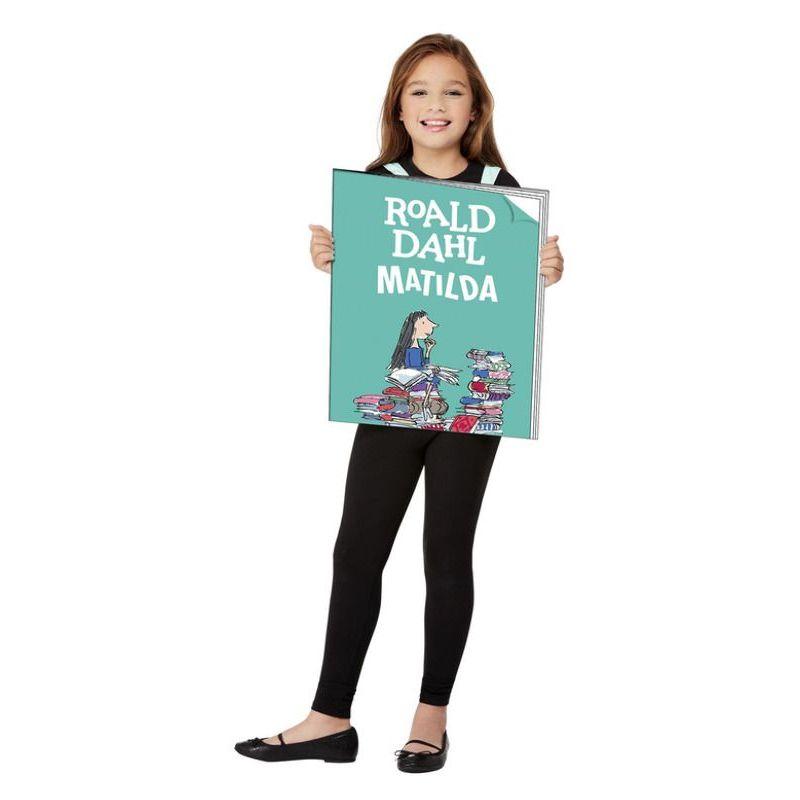 Roald Dahl Matilda Book Cover Costume Turquoise 1
