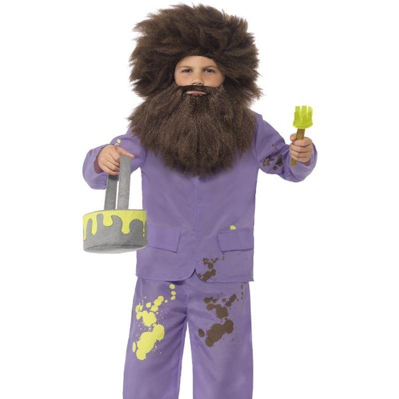 Roald Dahl Mr Twit Costume Kids Purple 1