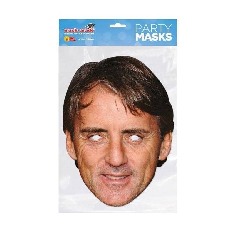 Roberto Mancini Celebrity Face Mask 1