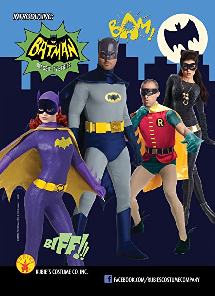 Robin Costume Classic Superhero Batman TV Show 1966 3