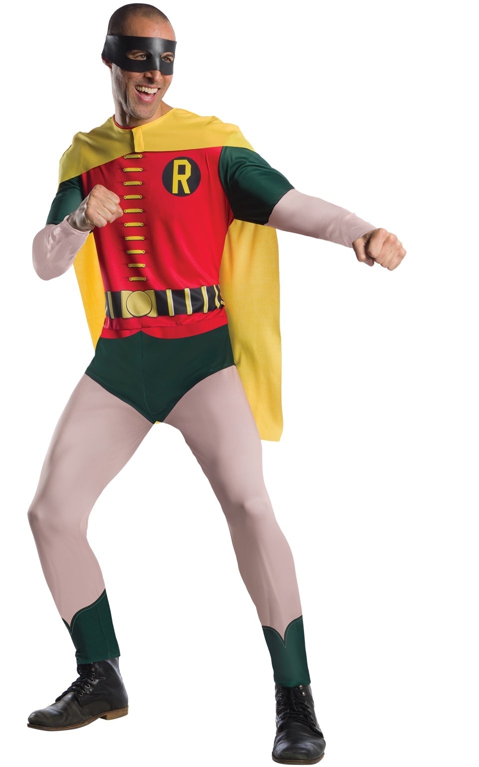 Robin Costume Classic Superhero Batman TV Show 1966 1