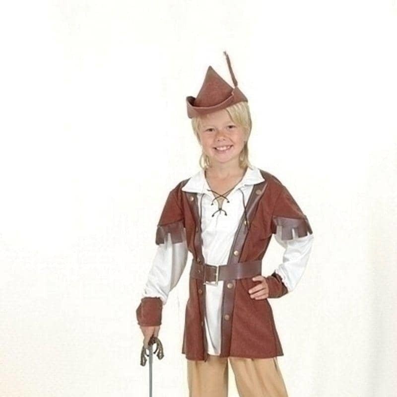 Robin Hood Boy Deluxe Boys Costume 1