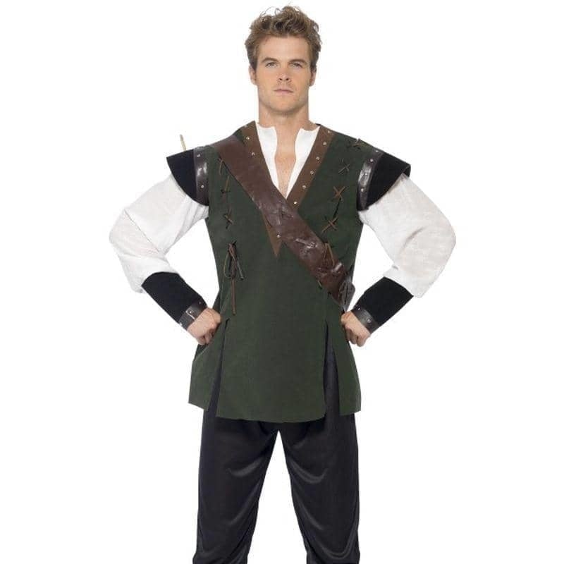 Robin Hood Costume Adult Green_1