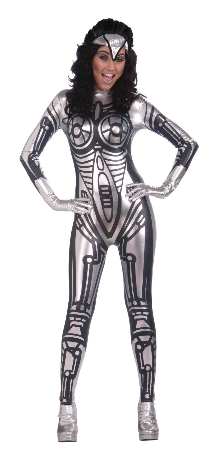 Robot Costume Jumpsuit for Women_1