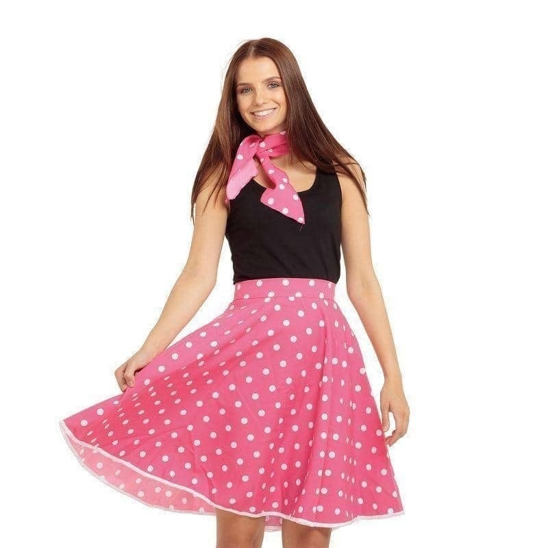 Rock N Roll Skirt Ladies Costume 1