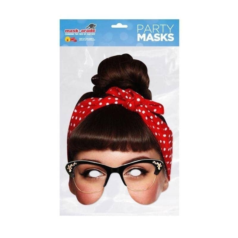 Rockabilly Card Mask 1