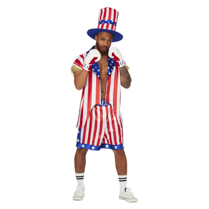 Rocky Apollo Creed Costume with Gloves_1