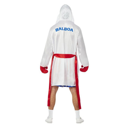 Rocky Balboa Costume Adult Blue Red White 2