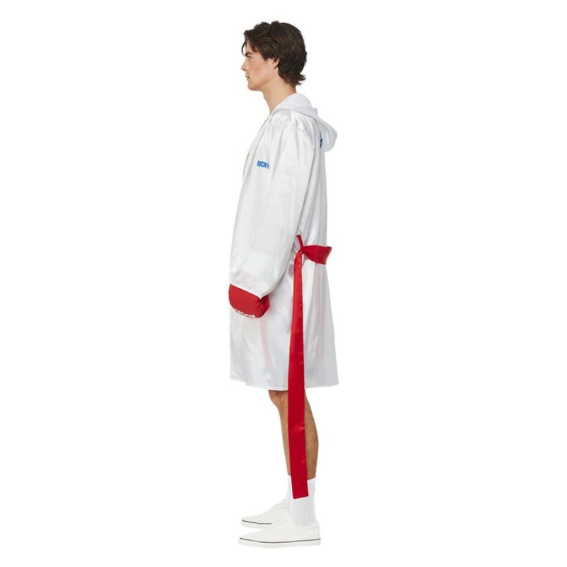Rocky Balboa Costume Adult Blue Red White 3
